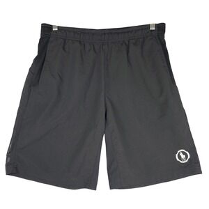 Polo Sport Ralph Lauren Mens Black Athletic Gym Shorts Mesh Panels Size L (Size)